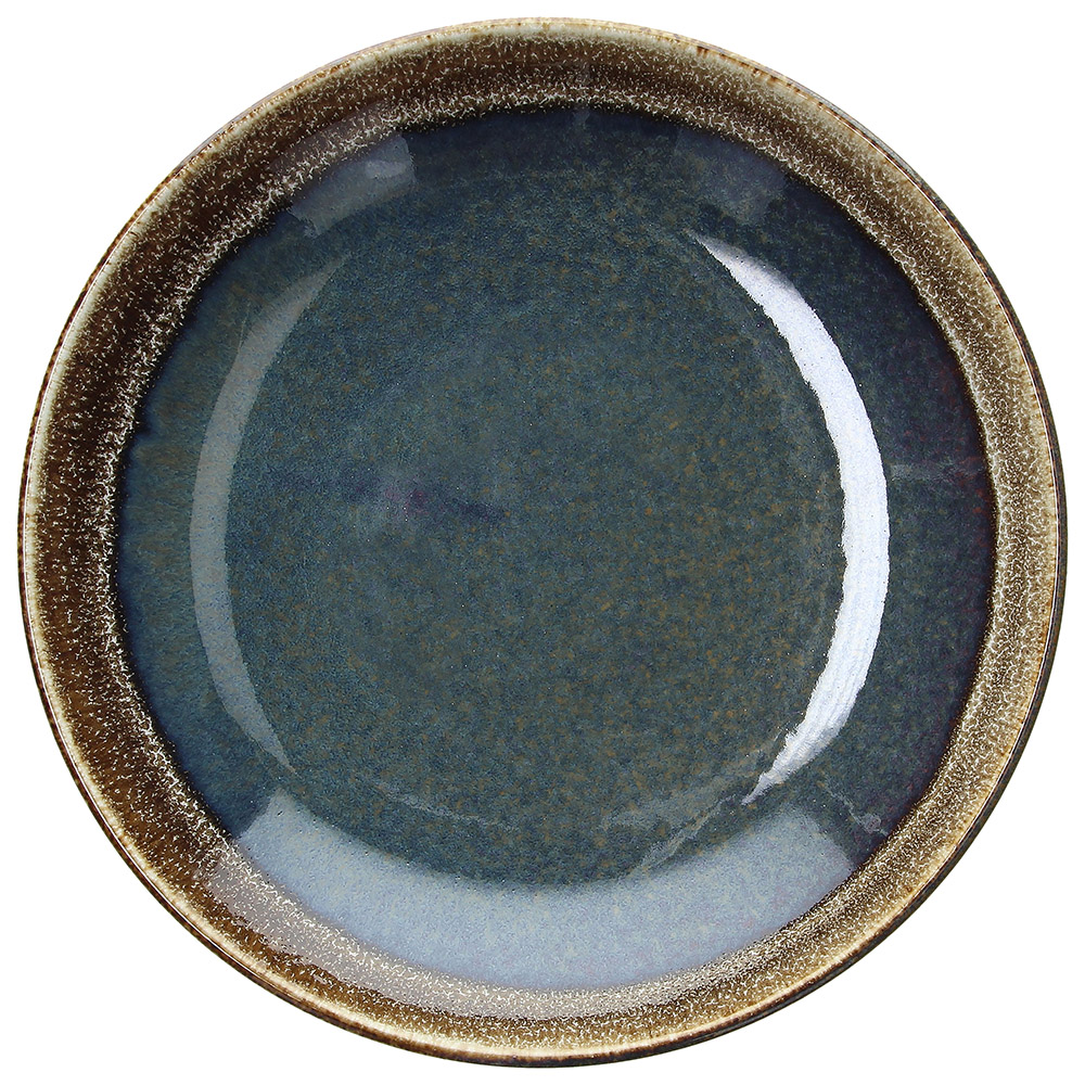 Linea Bloom Blue and Brown
