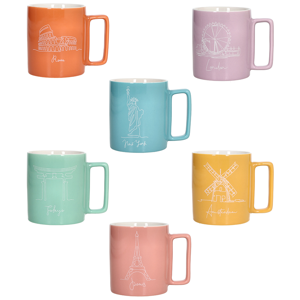 Linea Iris City Mug