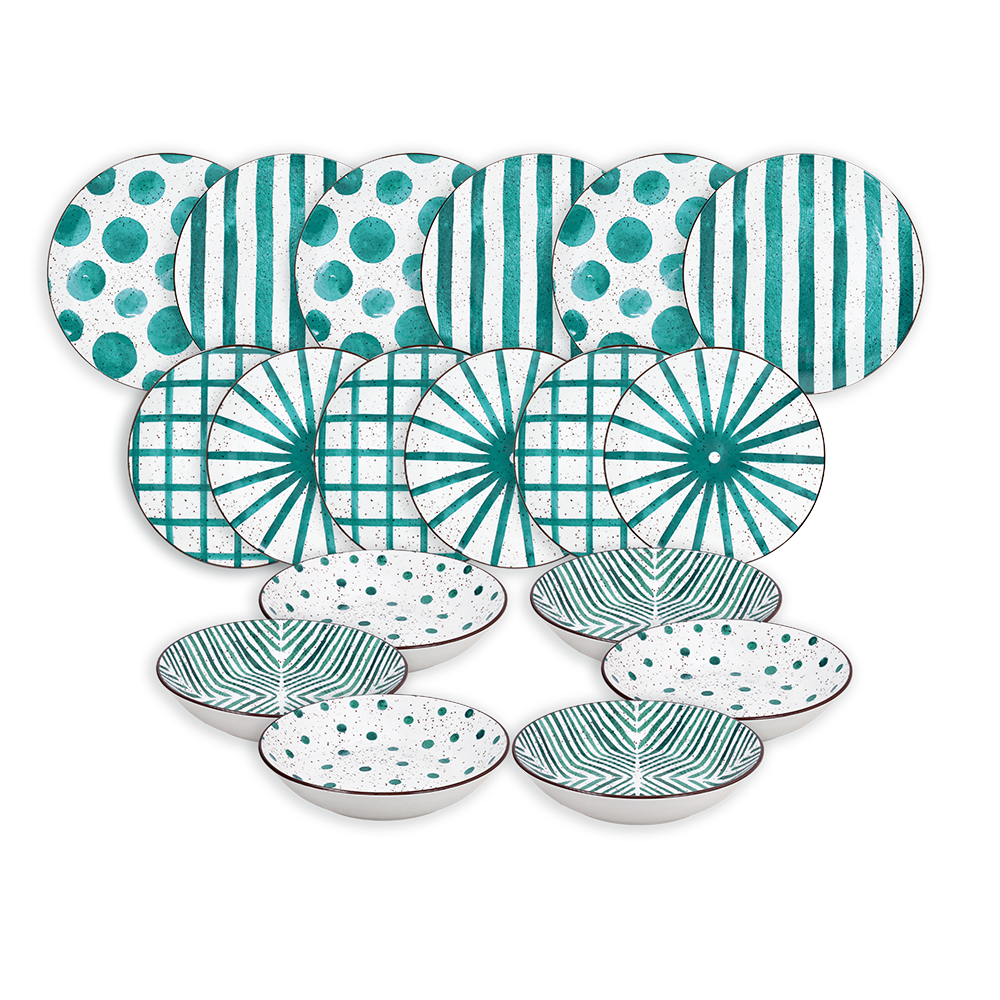 Linea Moon Teal Mirage